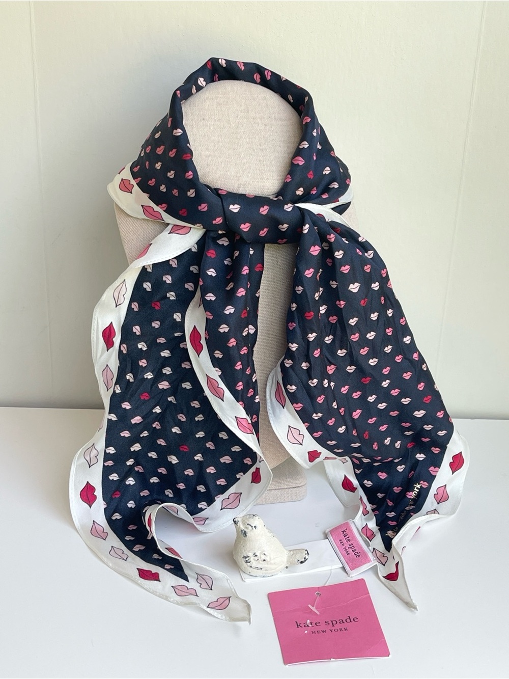 Kate Spade ♠️ 100% Silk Scarf
